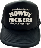 Howdy F*ckers Barbed Wire Hat