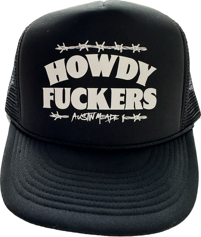 Howdy F*ckers Barbed Wire Hat